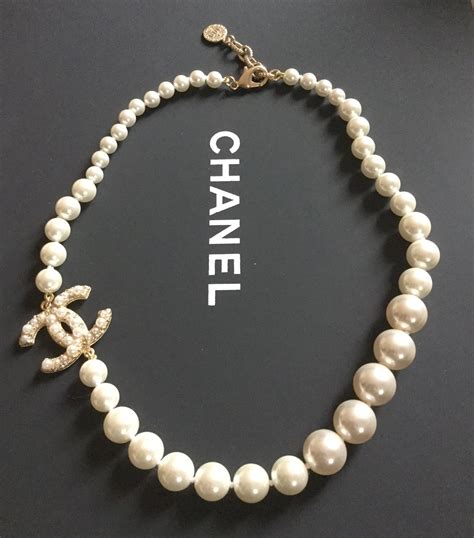 cheap chanel pearl necklace